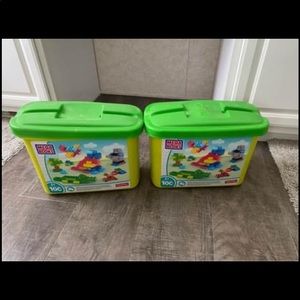 Fisher price mega blocks, 2 boxes